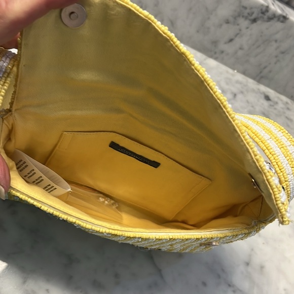 Anthropologie The Fiona Beaded Bag -Geometric Edition NWT - Picture 11 of 15